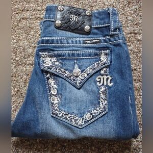 Miss Me Boyfriend Capri Jeans 25